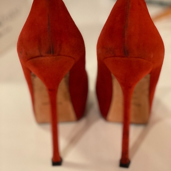 YSL Two Tone Heels - Picture 4 of 6